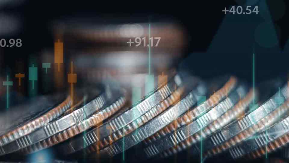 IGI Business & Financial Investigations coins stacked sideways 